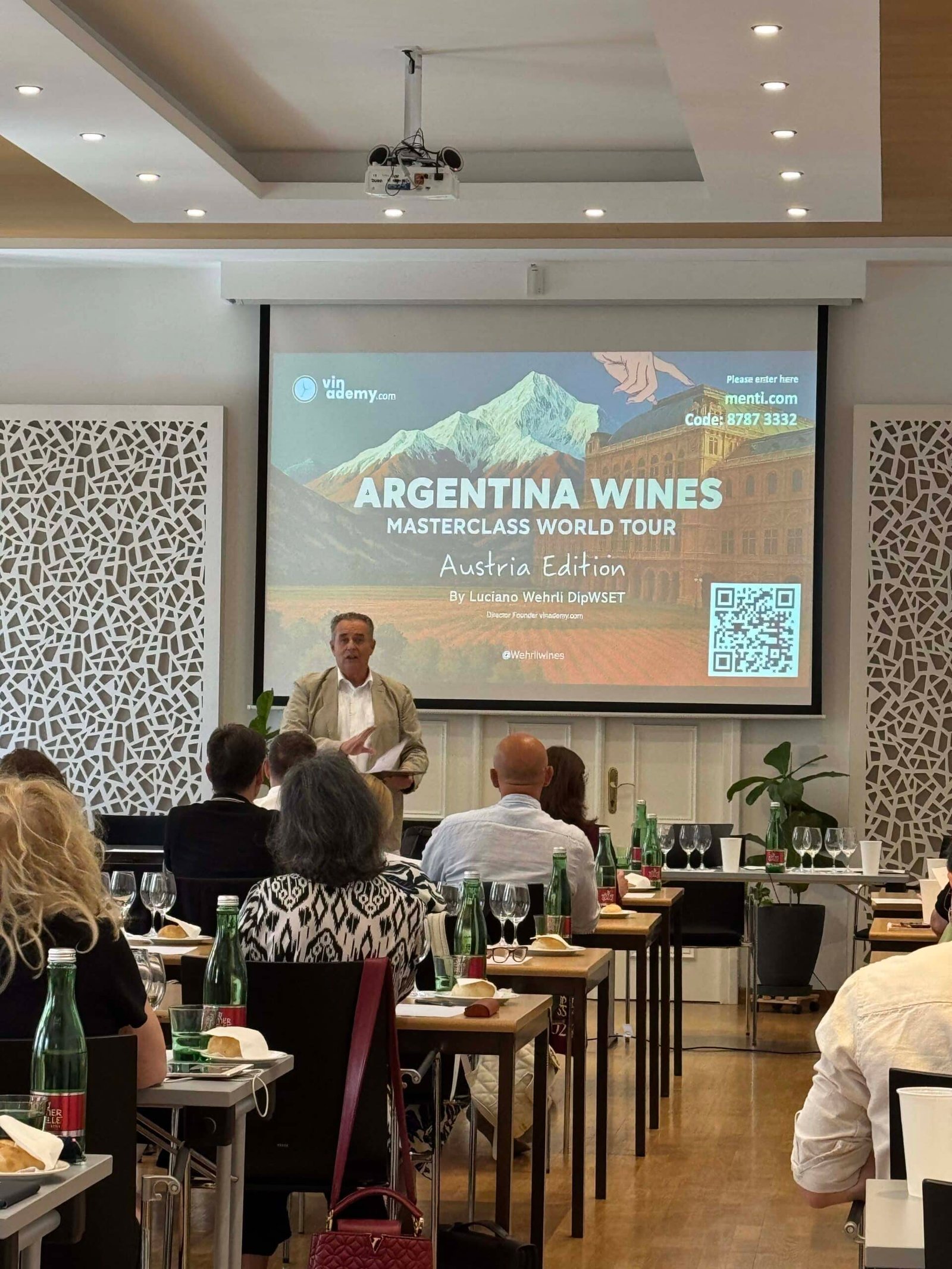Masterclass en la Weinakademie Österreich